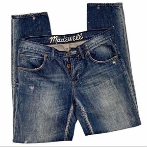 Madewell Size 25 Distressed Jeans